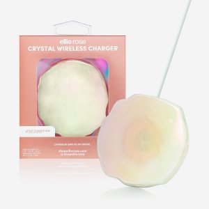 Ellie Rose - Gemstone Inspired Crystal Wireless Charger - QUARTZ Ellie Rose - Gemstone Inspired Crystal Wireless Charger - QUARTZ