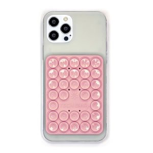 Tech Candy - Stick em Up 2-SIDED Phone Suction Pad - Pink Tech Candy - Stick em Up 2-SIDED Phone Suction Pad - Pink