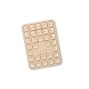 Tech Candy - Stick em Up 2-SIDED Phone Suction Pad - Natural Tech Candy - Stick em Up 2-SIDED Phone Suction Pad - Natural