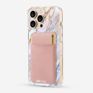 Ellie Rose - Stick-On-Phone Card Wallet - Blush Ellie Rose - Stick-On-Phone Card Wallet - Blush