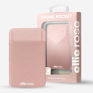 Ellie Rose - Stick-On-Phone Card Wallet - Blush Ellie Rose - Stick-On-Phone Card Wallet - Blush