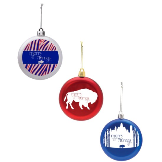 716 Shop - 716MAS Ornaments (Set of 3)