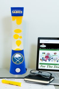 NHL Buffalo Sabres - Magma Lamp / Bluetooth Speaker NHL Buffalo Sabres - Magma Lamp / Bluetooth Speaker