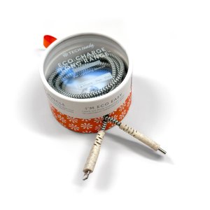 Tech Candy - Eco Charge Long Range™ 6' Usb-C/Lightning - NATURAL Tech Candy - Eco Charge Long Range™ 6' Usb-C/Lightning - NATURAL