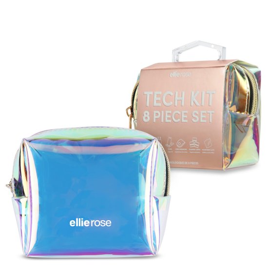 Ellie Rose - 8Piece Tech Essentials & Cleaning Kit - Holographic