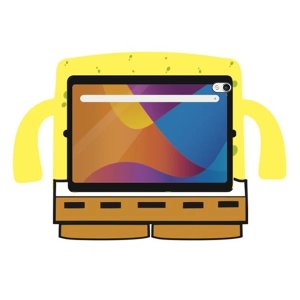 Funky Rico - Spongebob Smiley iPad Case | iPad9.7"/10.2"/10.5" Funky Rico - Spongebob Smiley iPad Case | iPad9.7"/10.2"/10.5"