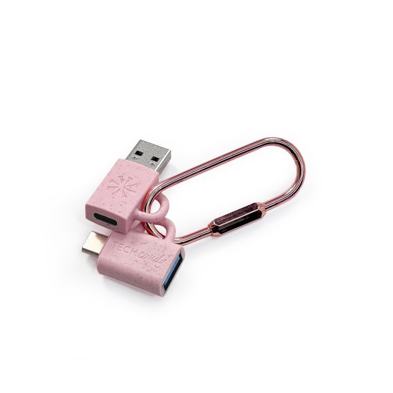 Tech Candy - Adapt Dat Set (Usb-Usb-C & Usb-C-Usb) - PINK