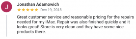 Great customer service