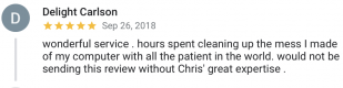 wonderful service