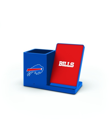 Nfl Buffalo Bills - Wireless Charging Pen Holder