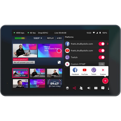 YoloLiv - Yolobox Pro - Stream from Anywhere to Everywhere